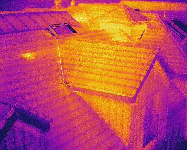 Thermal Imaging Roof Survey Image Bognor Regis